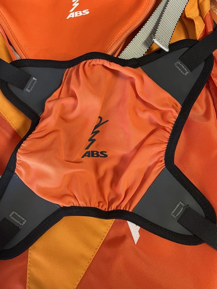 ABS Avalanche Backpack Vario Zip Ons Base Unit Orange
