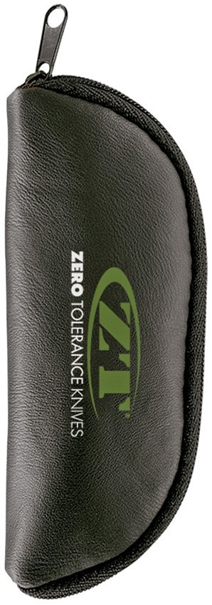Zero Tolerance Zipper Storage Case Blue Logo POUCH