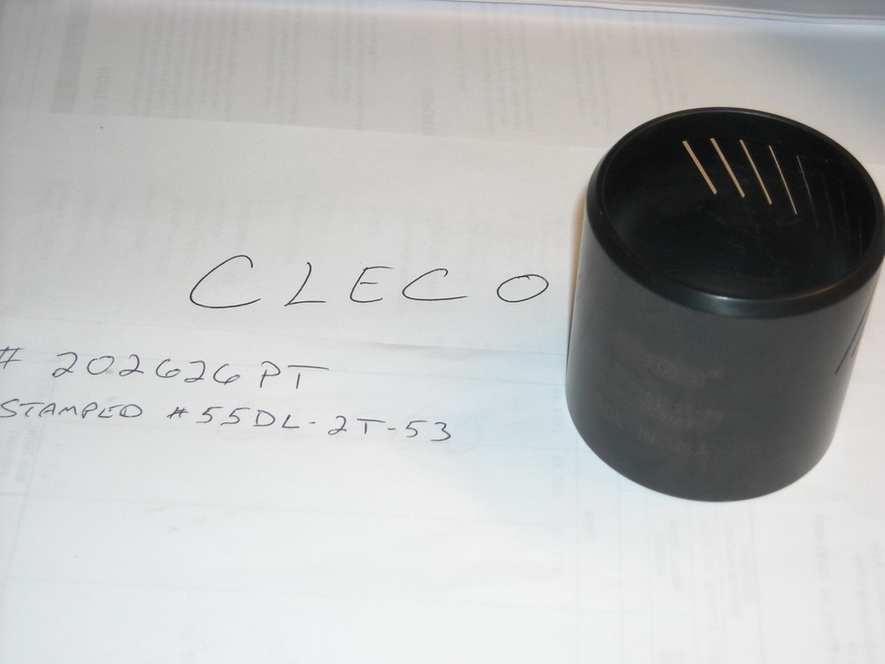 202626PT, Exhaust Deflector, Cleco, Cooper Tools, Pulled from new tool.