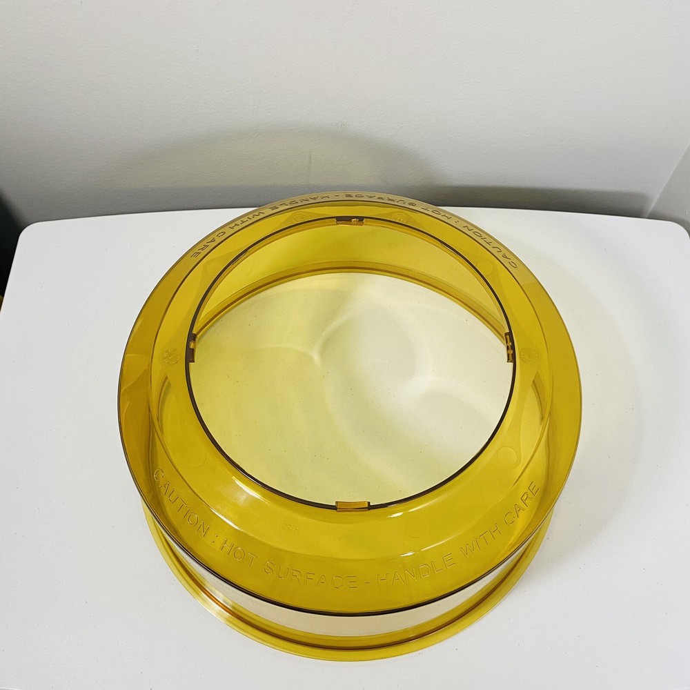 NuWave Pro Plus Infrared Oven Model 20602 Replacement Part Amber Dome Lid ONLY