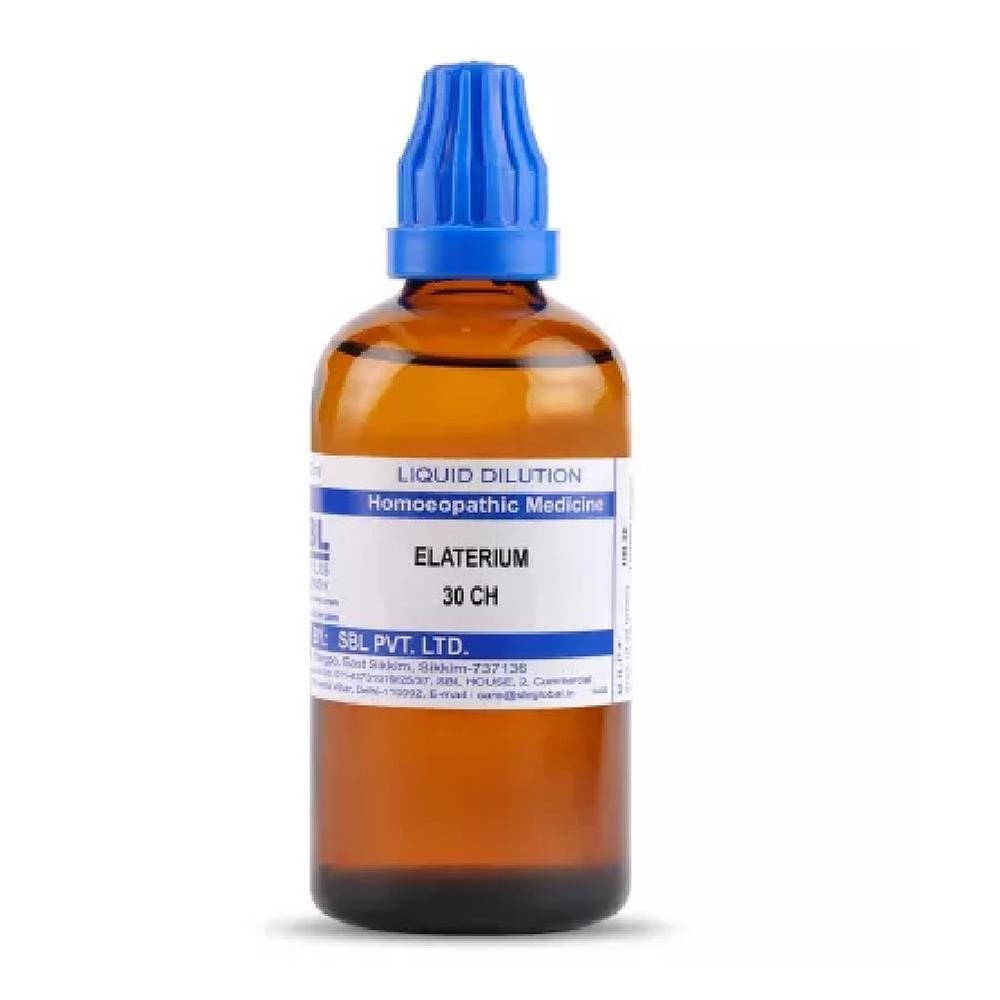 SBL Homeopathic Elaterium (30 ML / 100 ML) (Select Potency)