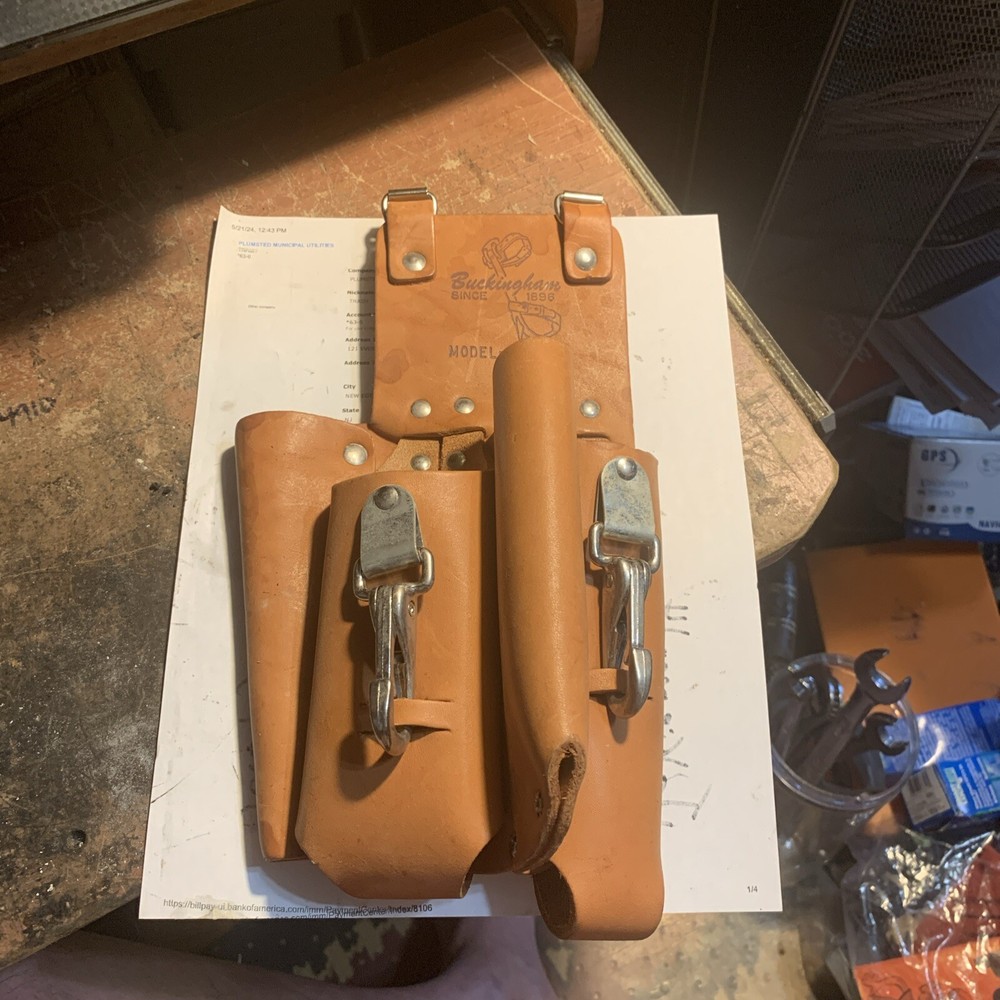 BUCKINGHAM 4 POCKET DOUBLE BACK HOLSTER - 826