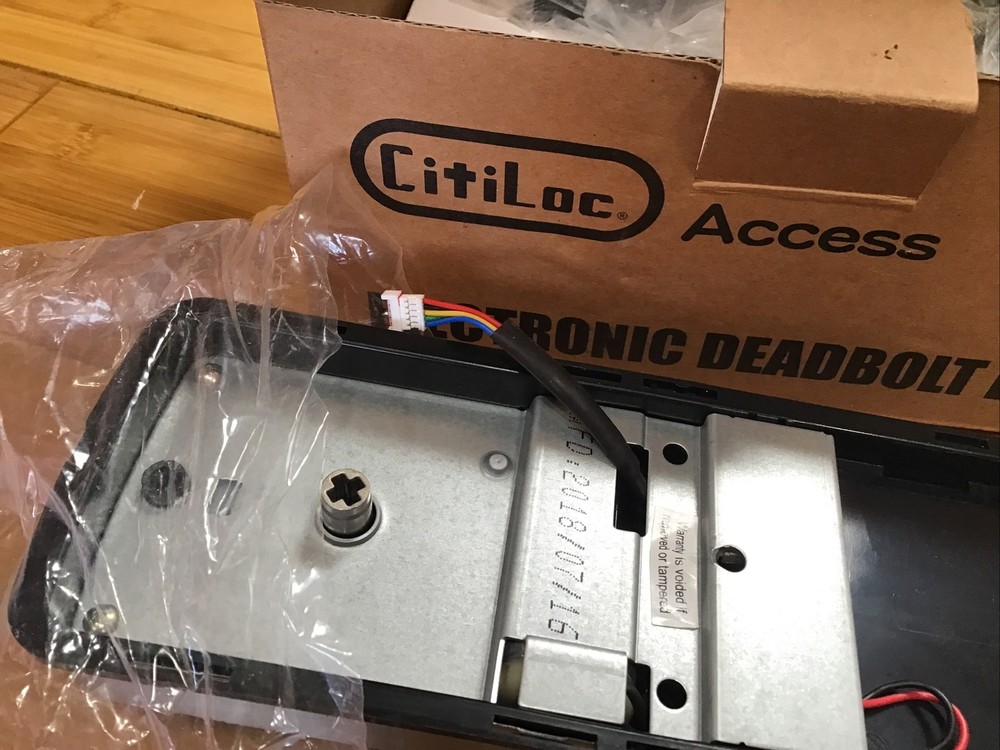 citiloc access 200 PLH electronic deadbolt, Smart Card Sensor.￼