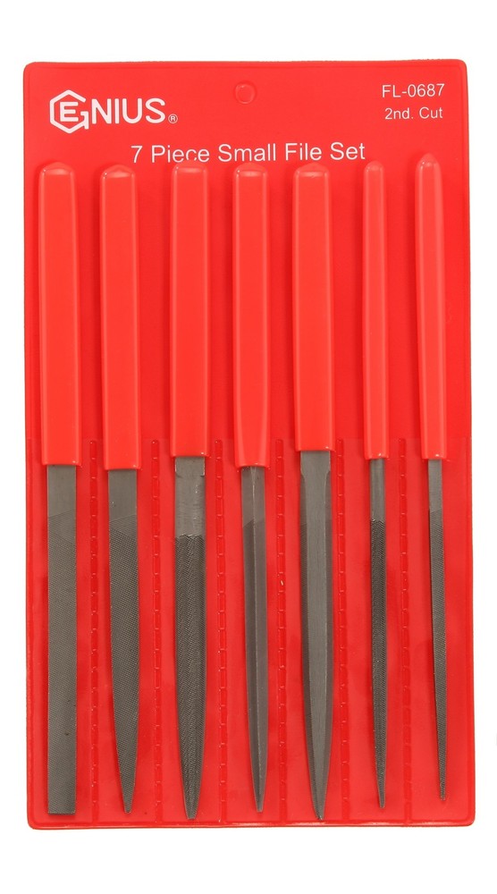 Genius Tools 7 Piece Small File Set - FL-0687