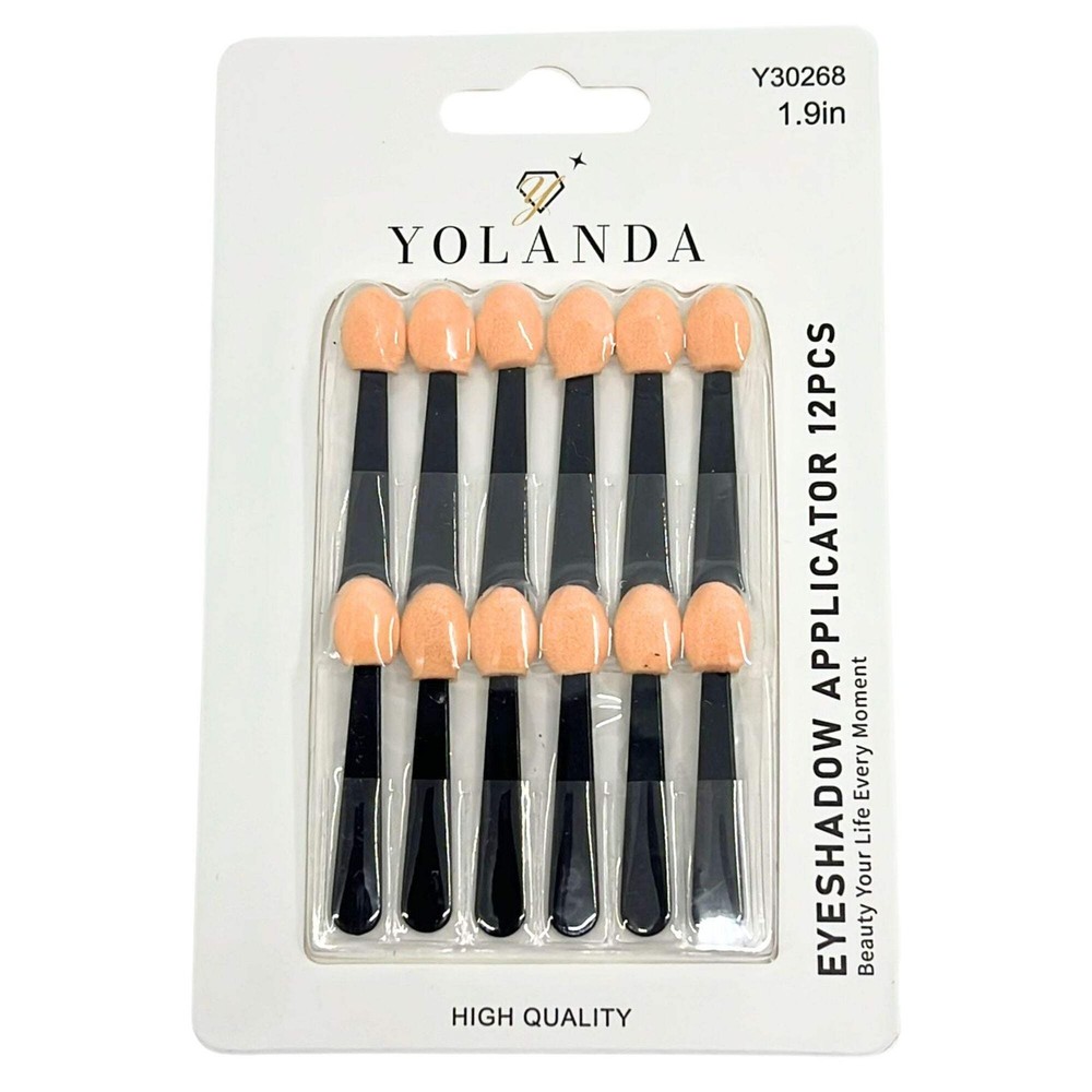 1.9 Inch Eyeshadow Applicator: 12CT
