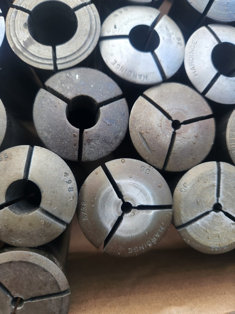 LOT OF 79 HARDINGE ASSORTED SIZE 5C COLLETS