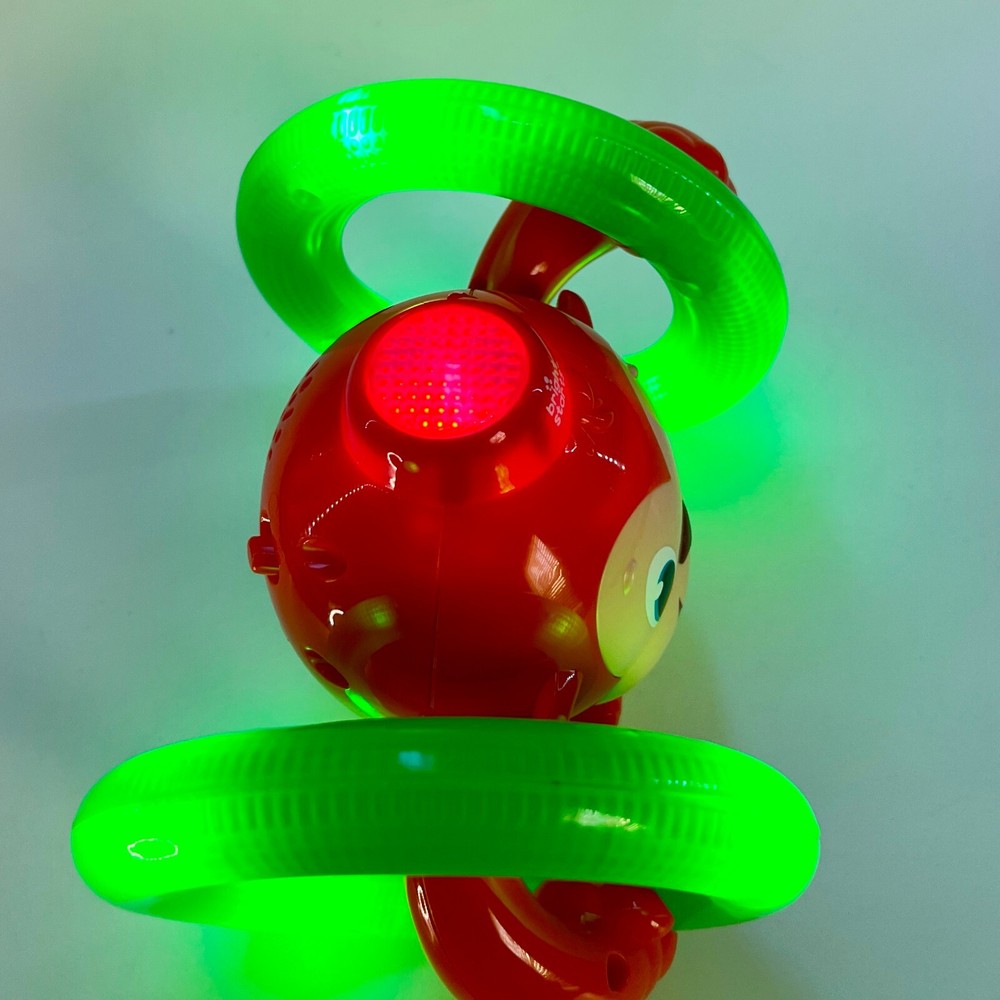 Bright Starts Roll & Glow MONKEY Interactive Musical LightUp Rolling Toy Kids II