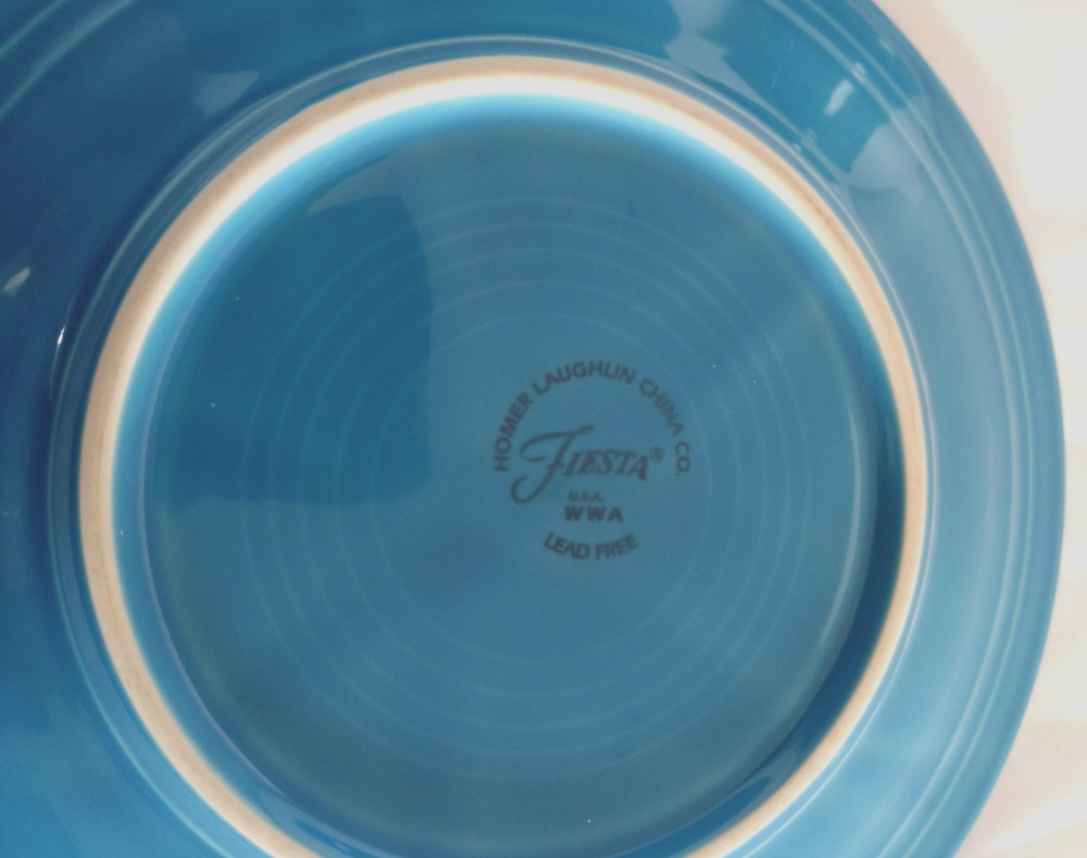 Fiesta Dishes~ 4-Piece Place Setting~ Turquoise