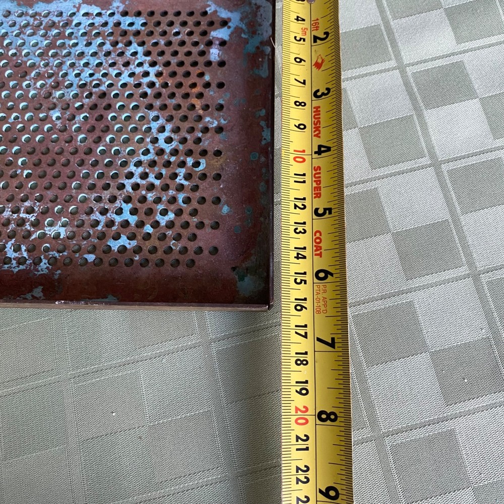 Antique Brass Hobart Dishwasher Strainer Filter Screen with Handle E