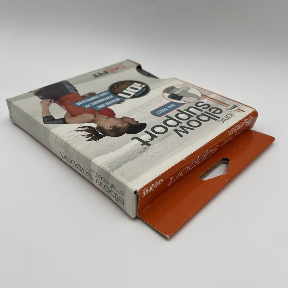 2 Bell Ionic Elbow Support Negative Ions Performance Fit and Fits Small-Medium