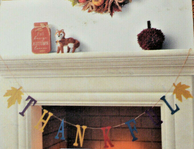 Thankful Felt Banner
