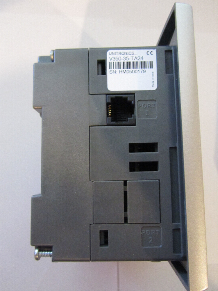 UNITRONICS VISION 350 V350-35-TA24 PROGRAMABLE LOGIC CONTROLLER UNUSED