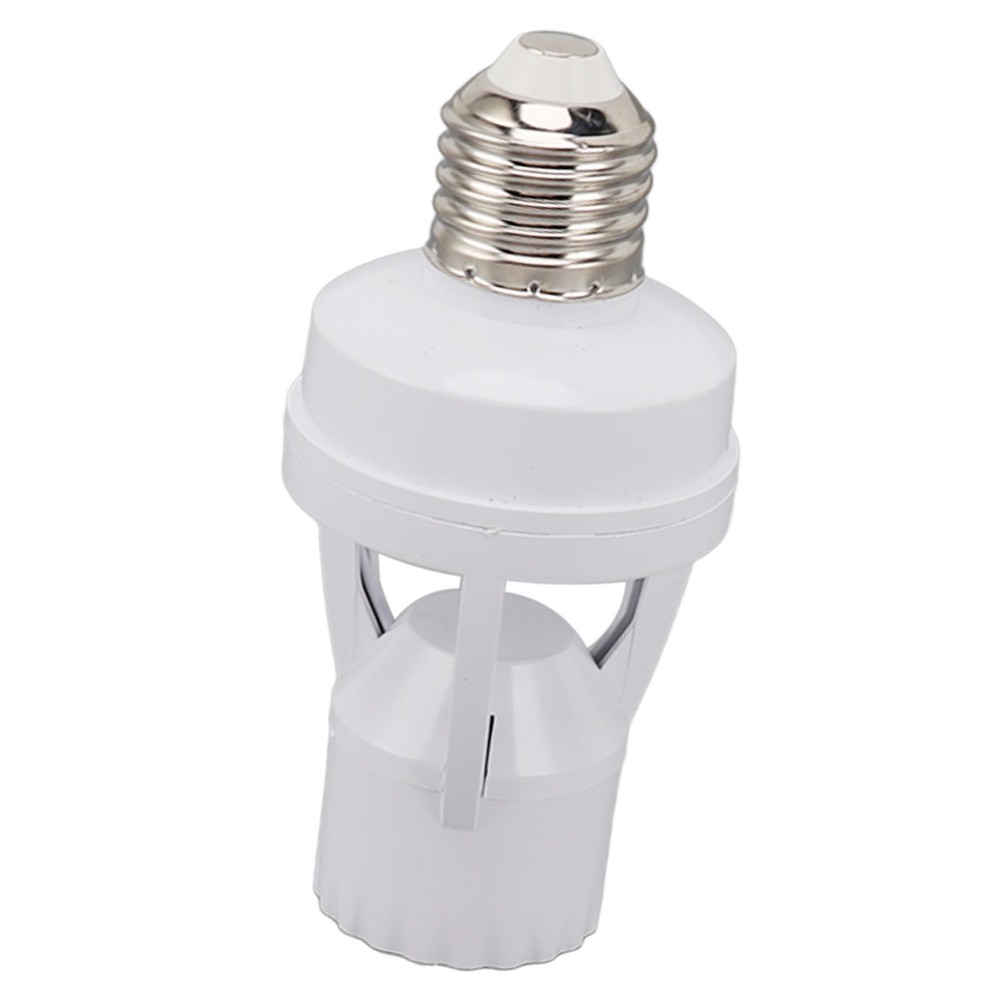 Motion Sensor Light Socket Automatic Nighttime On Off For Basement