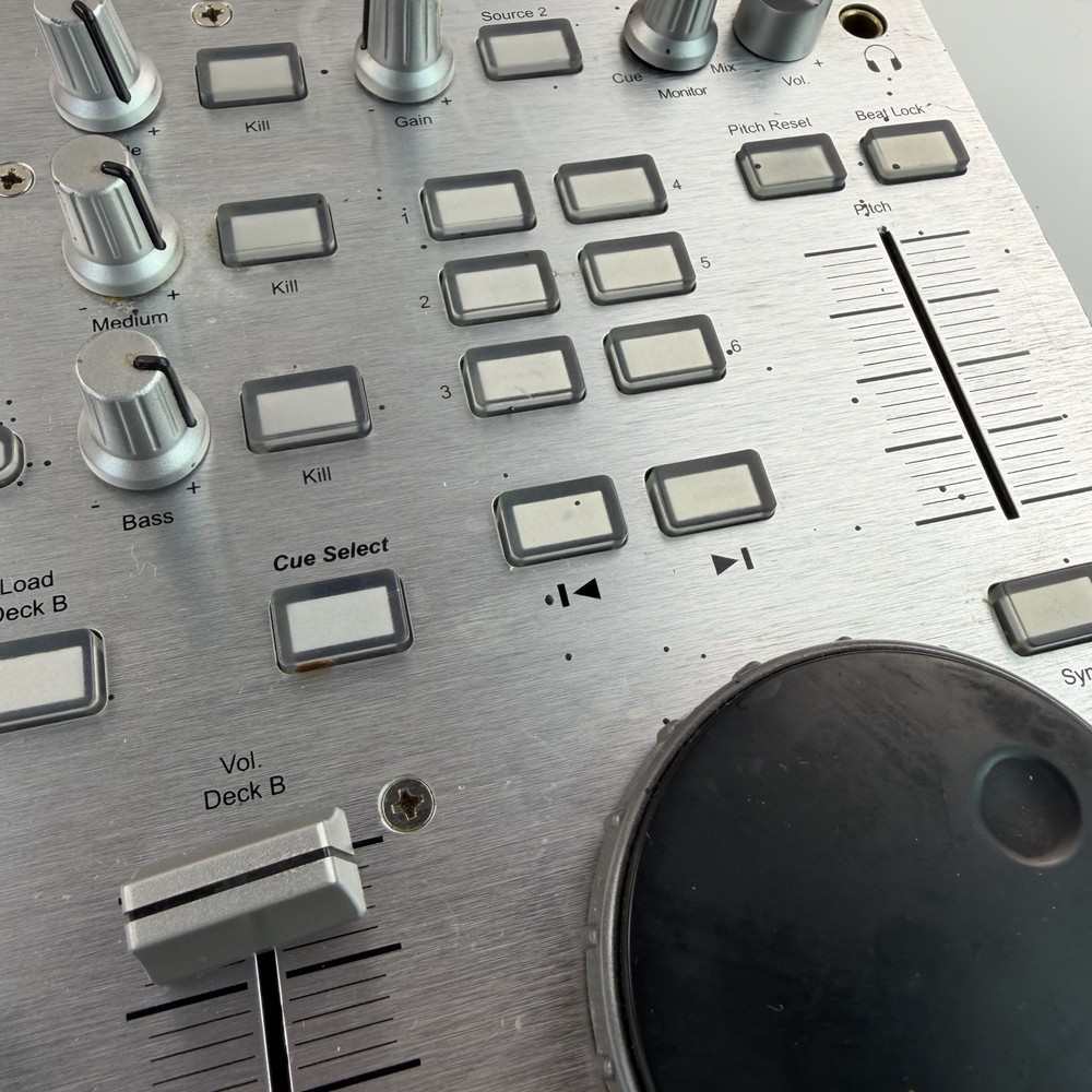 Working Hercules Dj Console Rmx Dj Controller 4-in/4-out Audio Interface