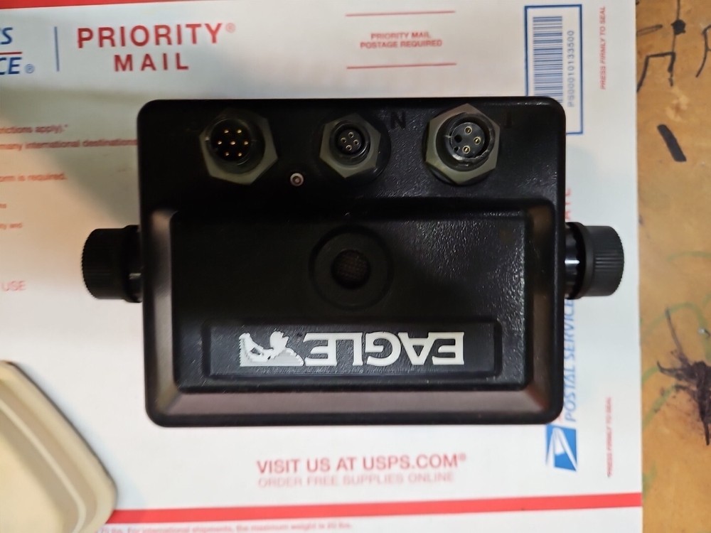 Vintage Eagle Z-9500 GPS Sonar Plot With Antenna