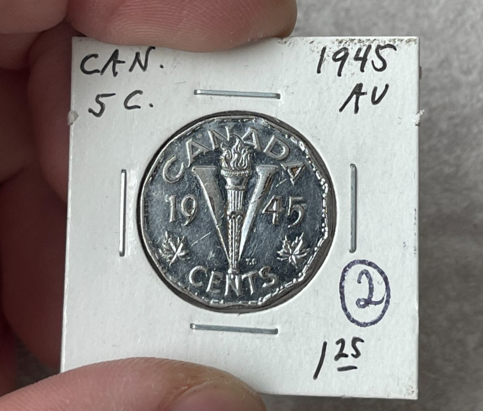 1945 Canada 5 Cents L2
