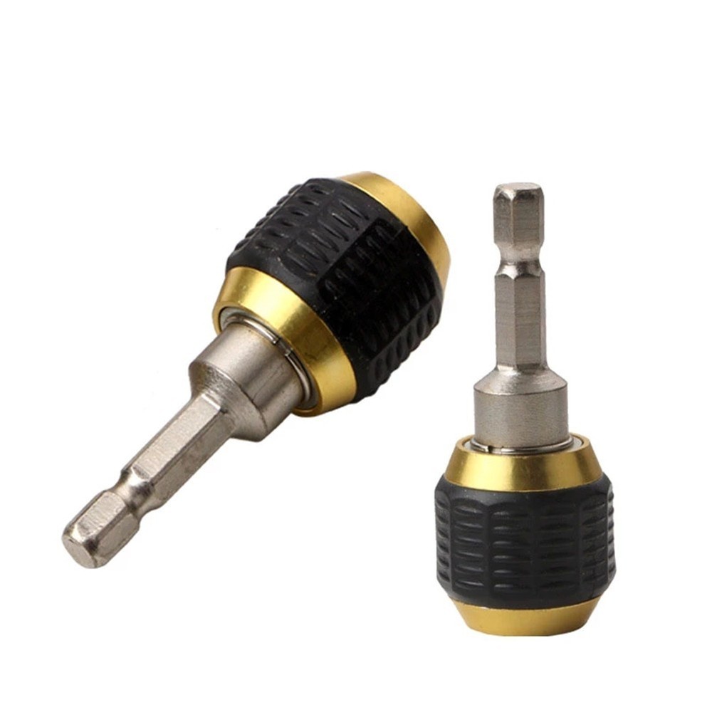 50mm 1/4 In Hex Handle Quick Coupling Drill Bit Quick Change Adapter Converter