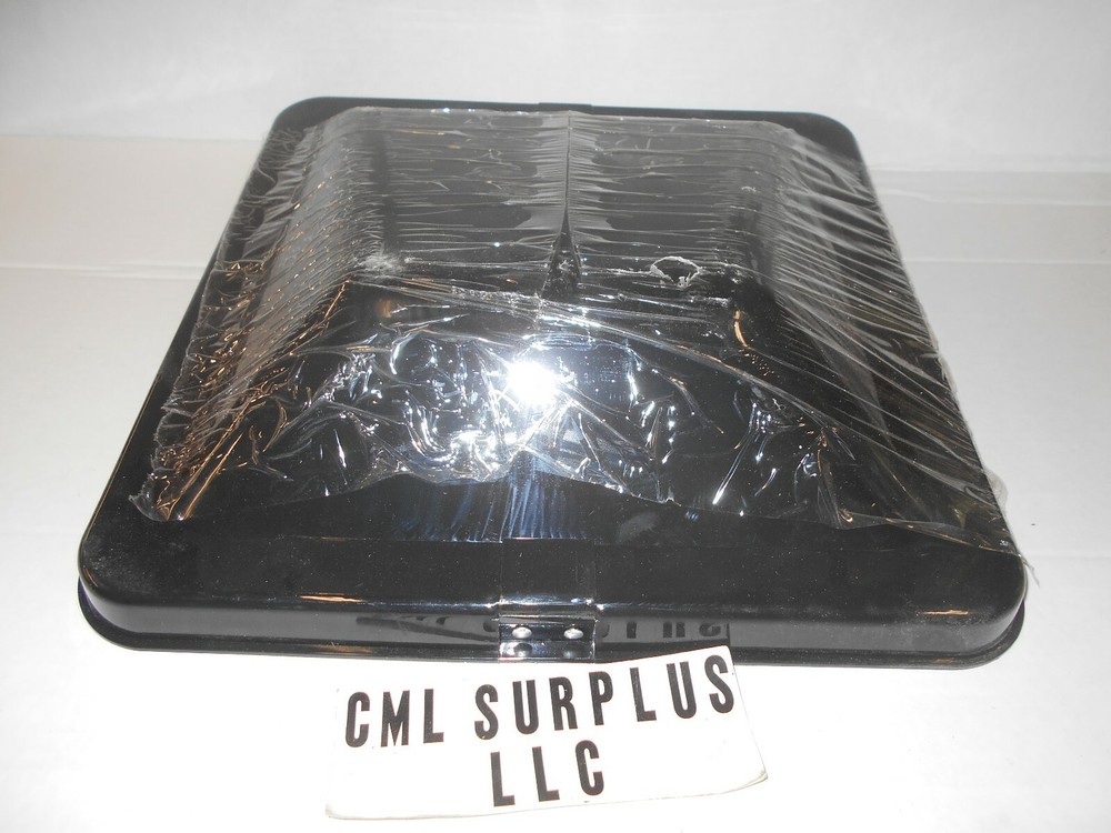 *14" X 14" RV REPLACEMENT ROOF VENT COVER SMOKE 90112-C1 FREE SHIPPING