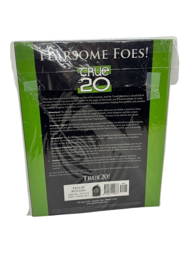 True20 Bestiary By Matthew E. Kaiser