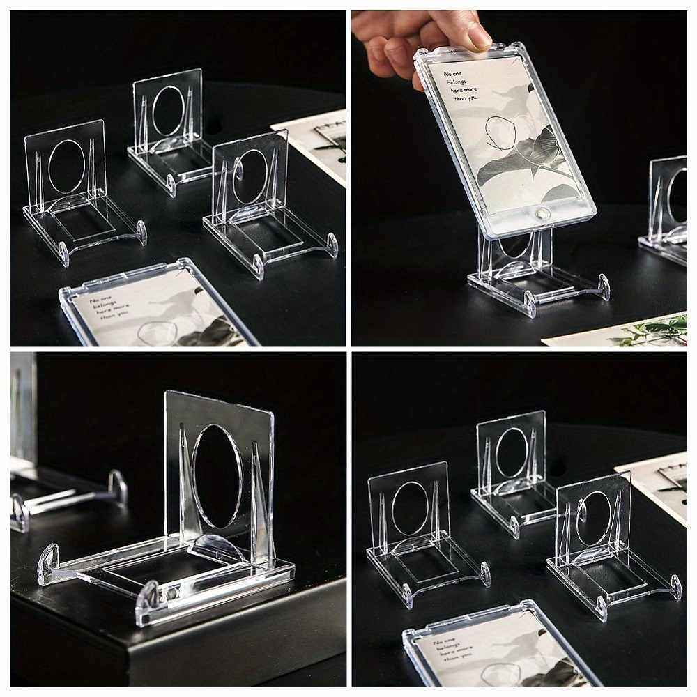 20sets Transparent Acrylic Multi-Function Display Holder Jewelry Adjustable