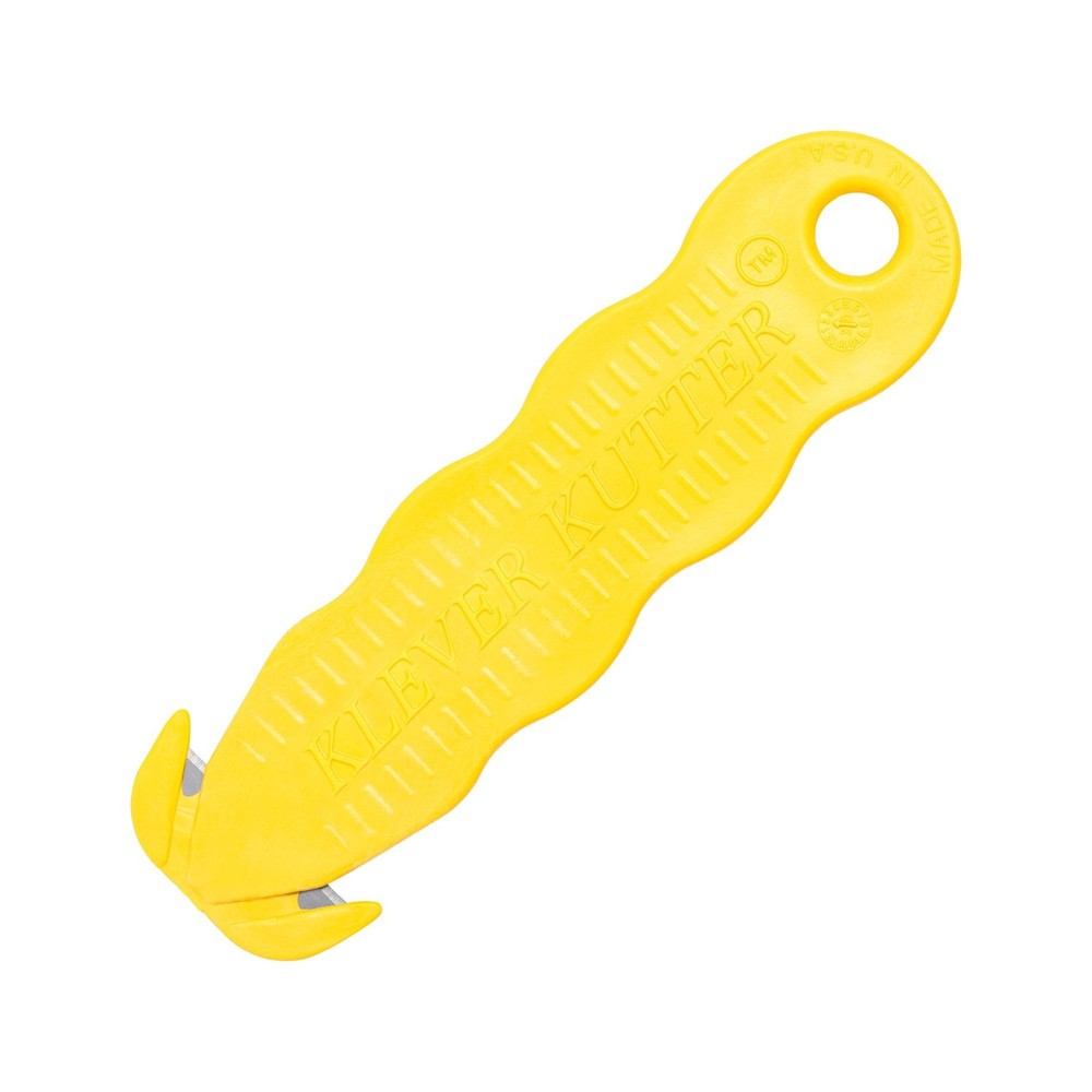 Box Cutter, Klever Kutter, 100/Pack Yellow