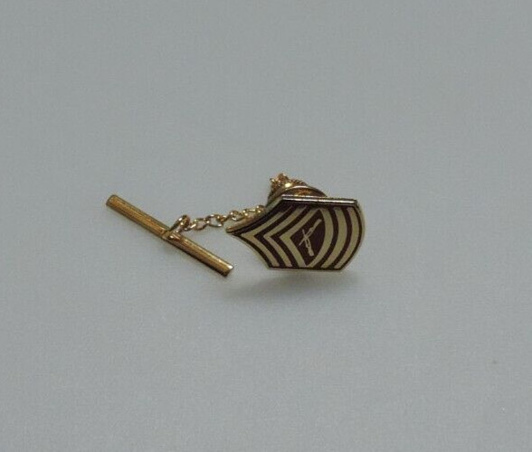 US MARINE CORPS TIE TAC - MASTER SERGEANT