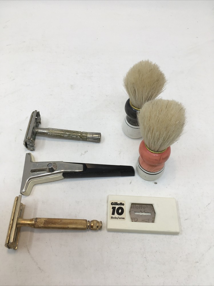 Vintage Gillette Shaving Supplies