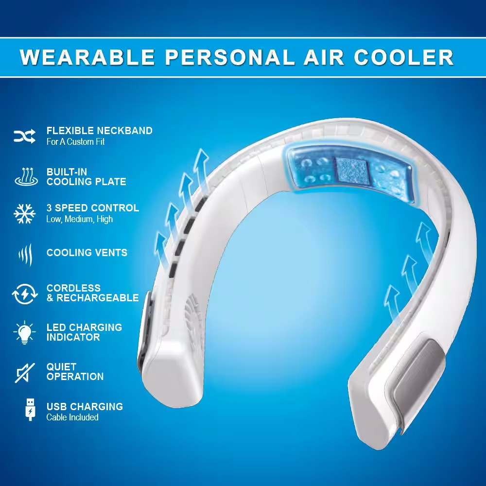 Personal Wearable Air Cooler