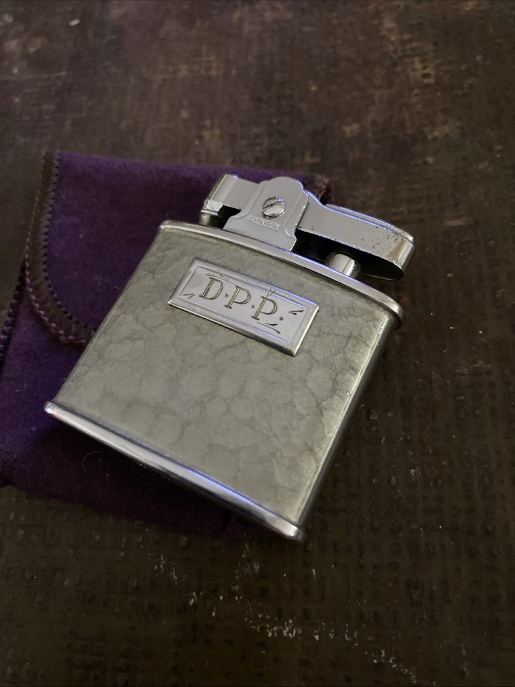 Vintage Ronson lacquer Standard Lighter monogrammed