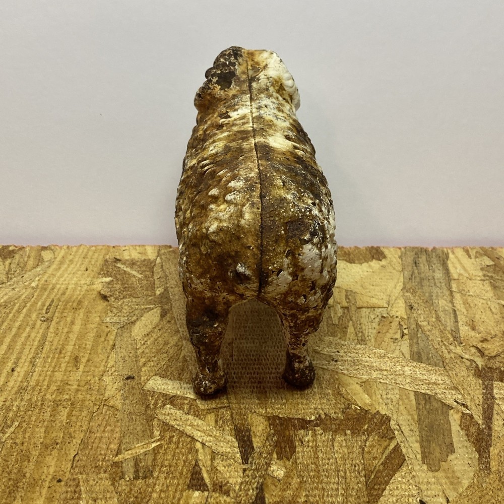 Antique Cast Iron Sheep, Original Paint
