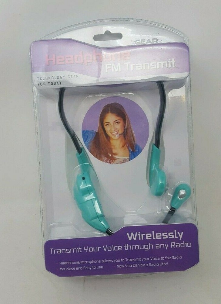 Cyber Gear Headphone Fm Transmit - Teal