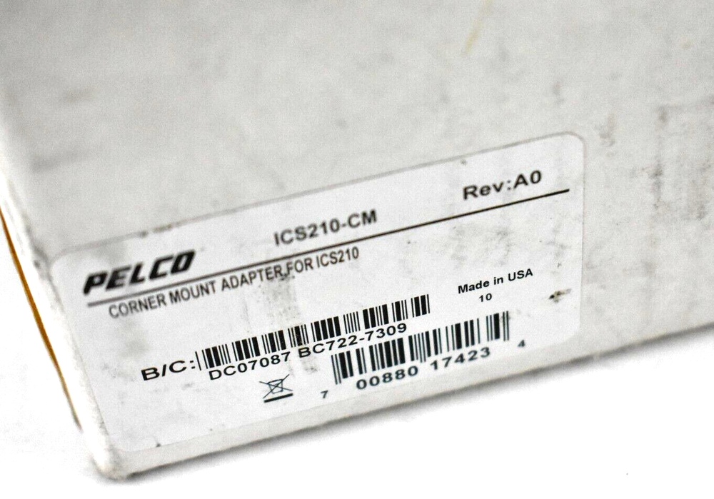 PELCO ICS210-CM CORNER MOUNT ADAPTER FOR ICS210