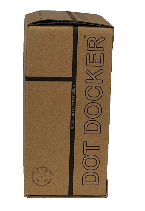 Echo Dot Docker Wall Mount for Dot Gen 3-New Sealed Boxes-Black