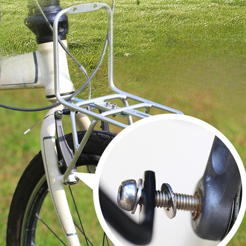 Bicycle Front Fork Rack Cargo Pannier Aluminum Alloy