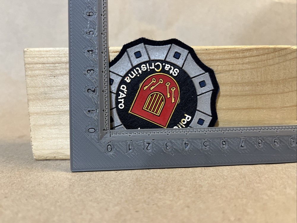 Policia Local Sta. Cristina d’Aro Rubber Backing Patch