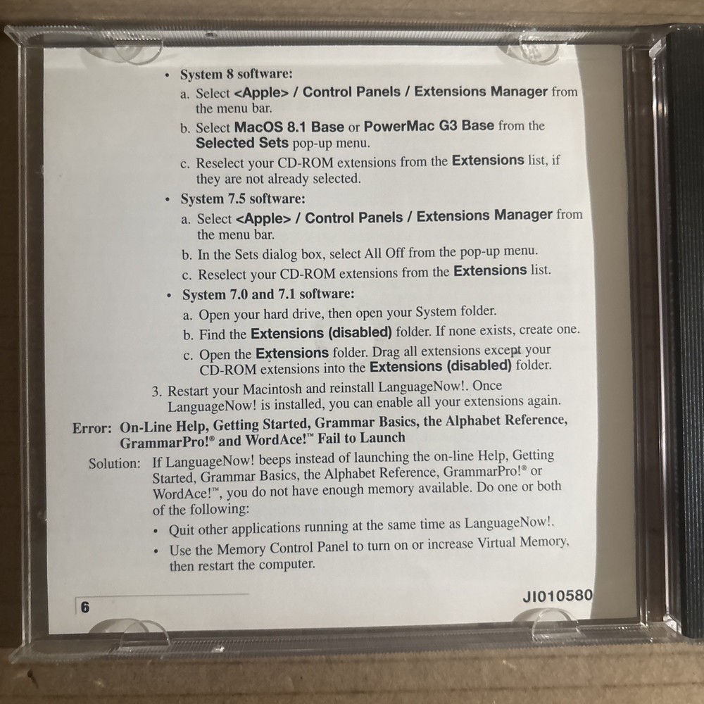 Learn Italian Now Transparent Language Learning Master Program PC/Mac Preowned