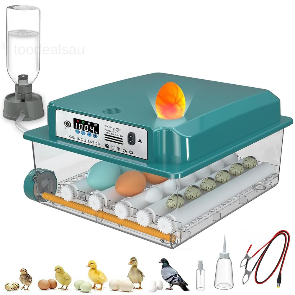 16 Eggs Incubators for Hatching Eggs, Egg Incubator with Automatic Egg Turning..