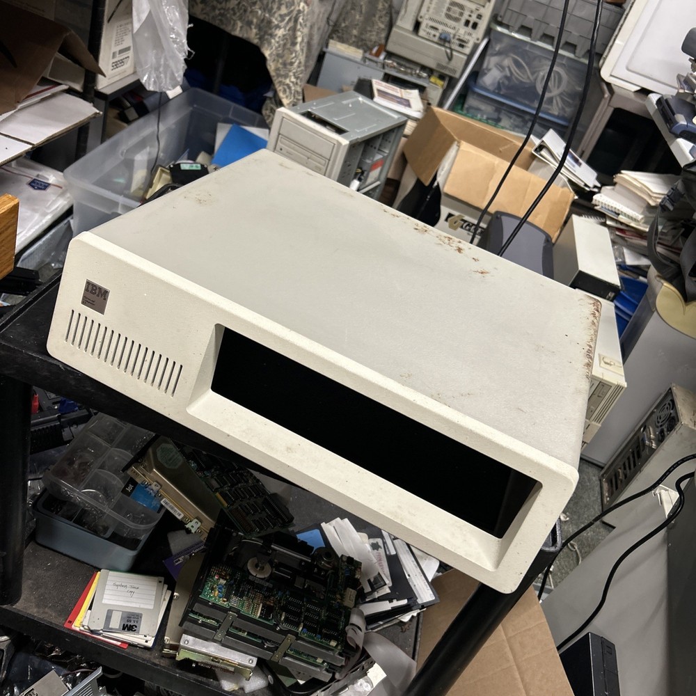 IBM Model 5160 Computer Case Only XT sleeper build beige computer