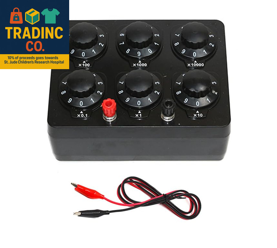 High Precision Decade Resistance Box 0-100KΩ (0.1Ω Step) - 6-Range Lab-Grade Res