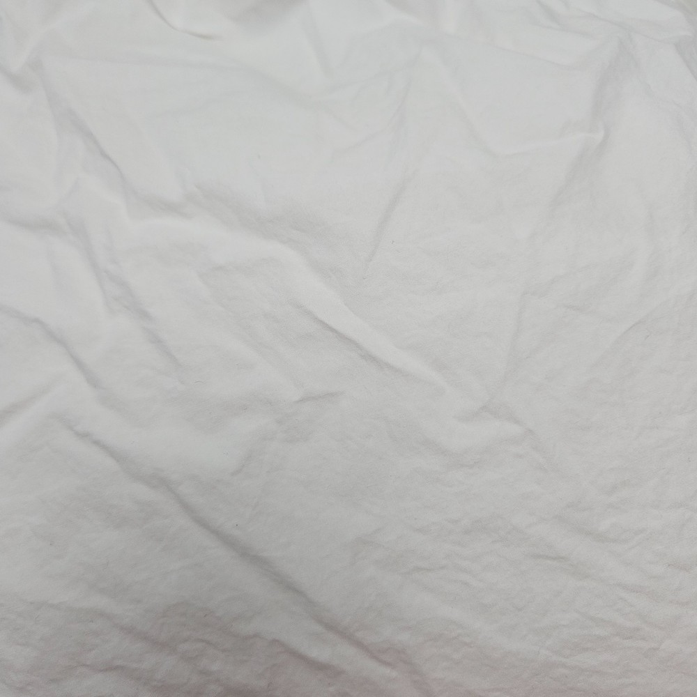 BROOKLINEN White Classic Percale Brooklittles Mini Crib Fitted Sheet
