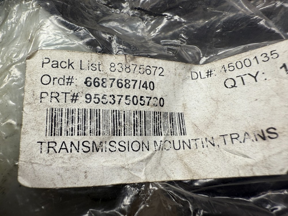 Porsche Cayenne 955 Transmission Mount Bushing - NOS