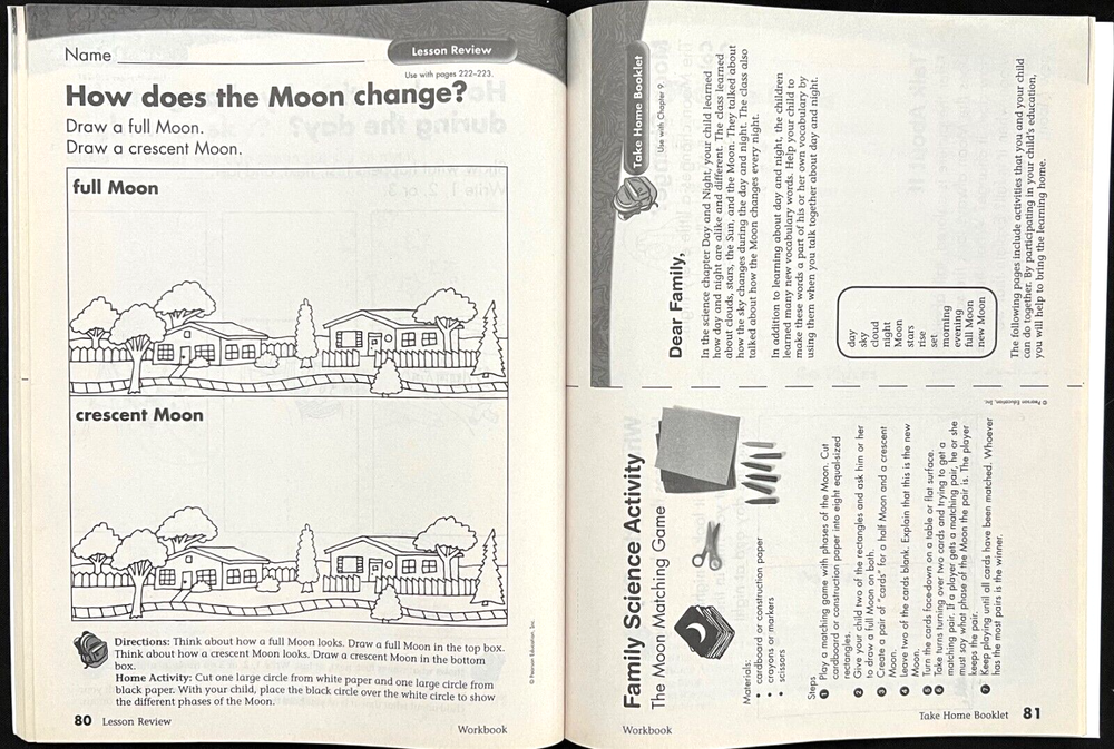 Kindergarten - SCIENCE - TEACHER'S GUIDE WORKBOOK (2006, Scott Foresman)