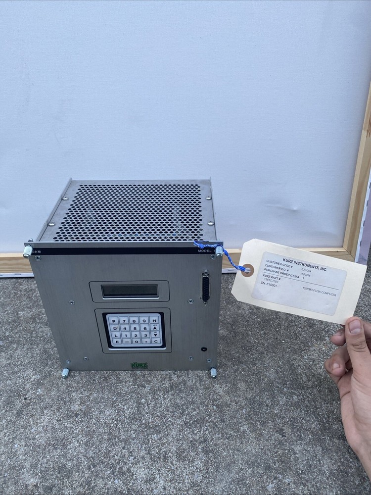 Kurz Instruments MODEL 155 Mass Flow Computer Controller Module 0-6000 Sfpm