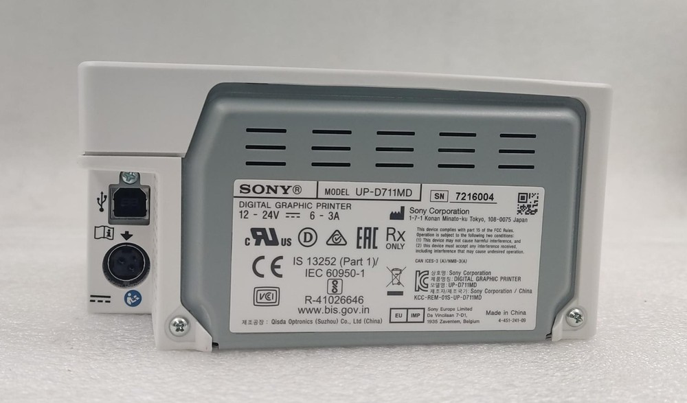 SONY UP-D711MD Thermal Digital Graphic Printer