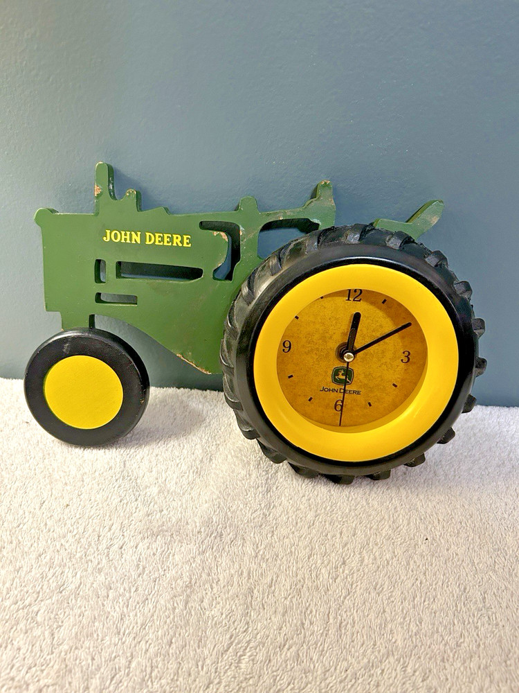 John Deere Tractor Wall Clock
