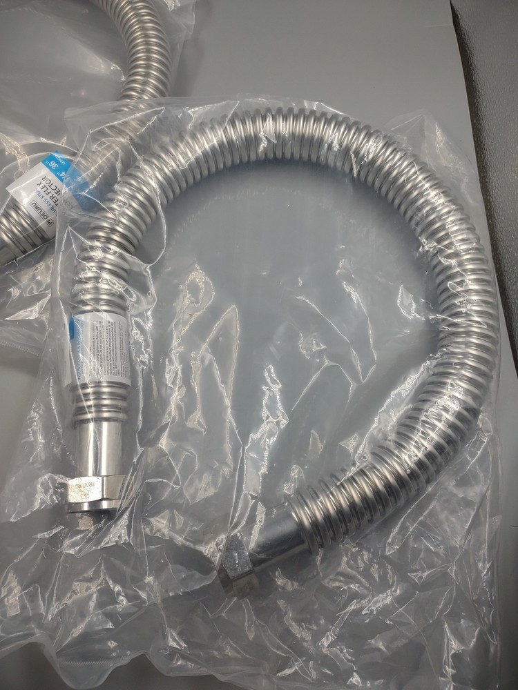 Procuru #6WFF36-B Water Flex Connector 1-1/4" FIP x 1-1/4" FIP x 36" 2-Pack