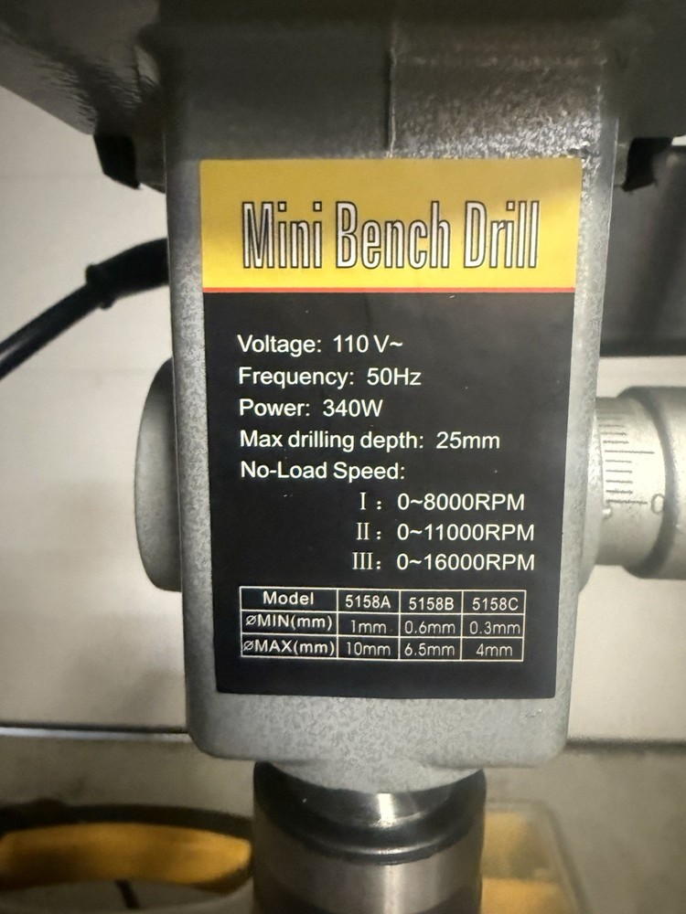 Benchtop Drill Press