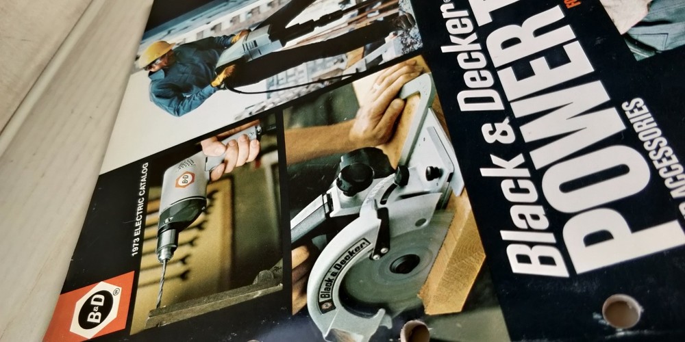 1973 BLACK & DECKER Power Tools Electrical Catalog C1