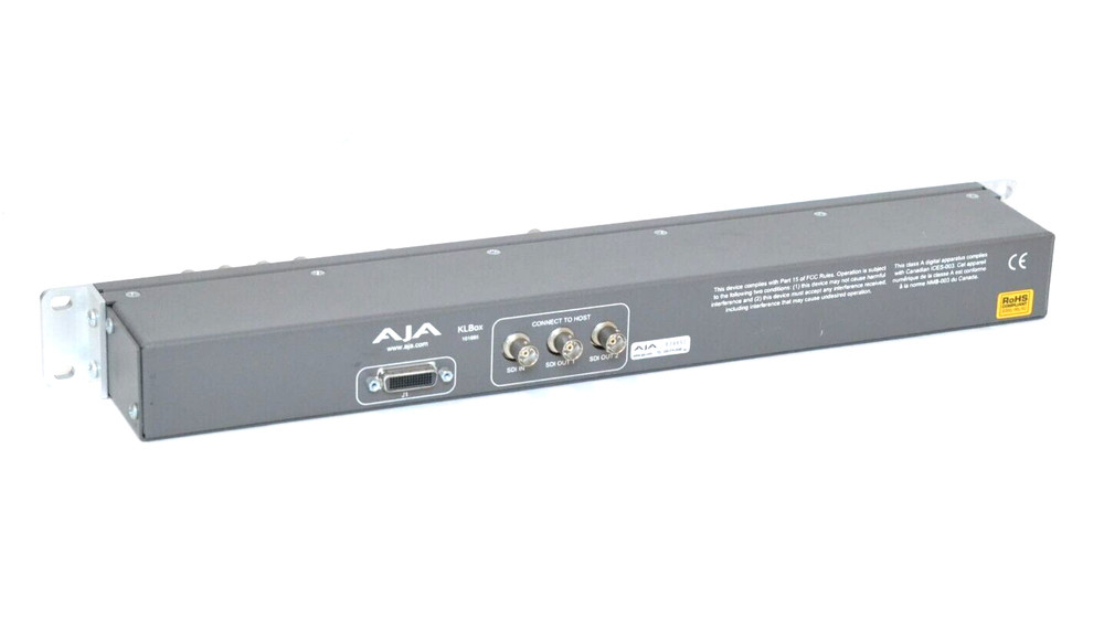 AJA KLBox 101885 Video Editing External Breakout Box MW0C3