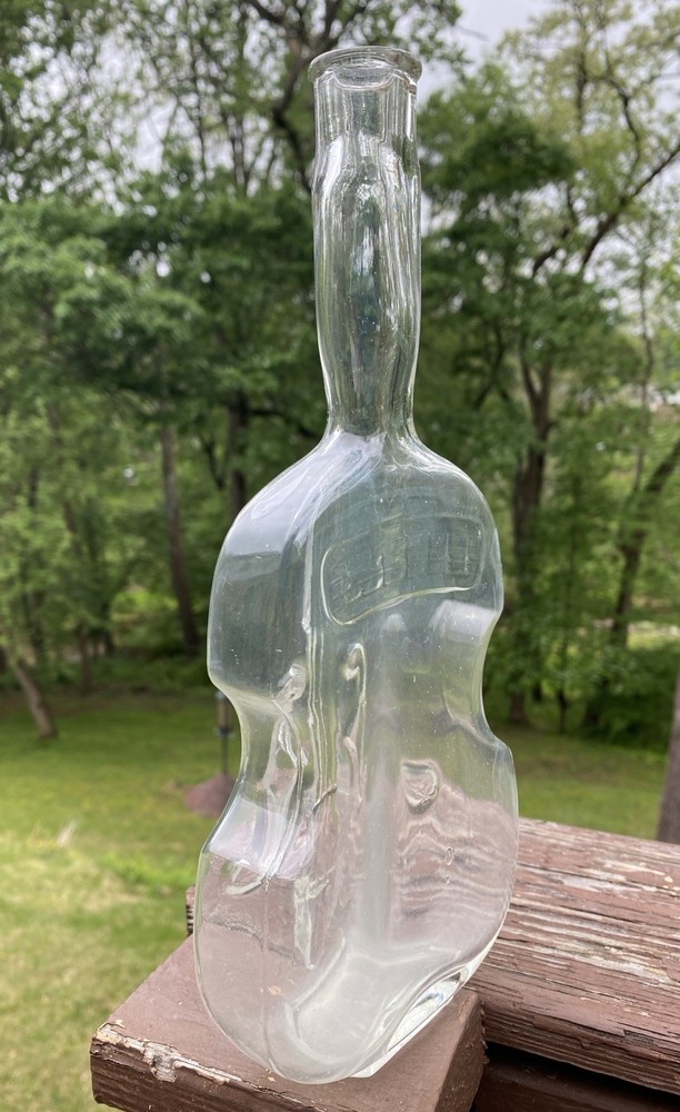 Blown Clear Cello Bottle